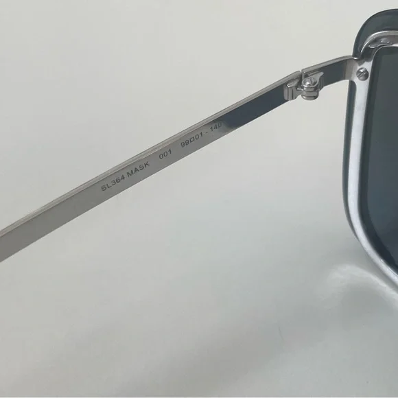 Yves Saint Laurent mask sunglasses . Grey / black lens with  display picture 2